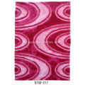 Tapis Shaggy 3D élastique & soie